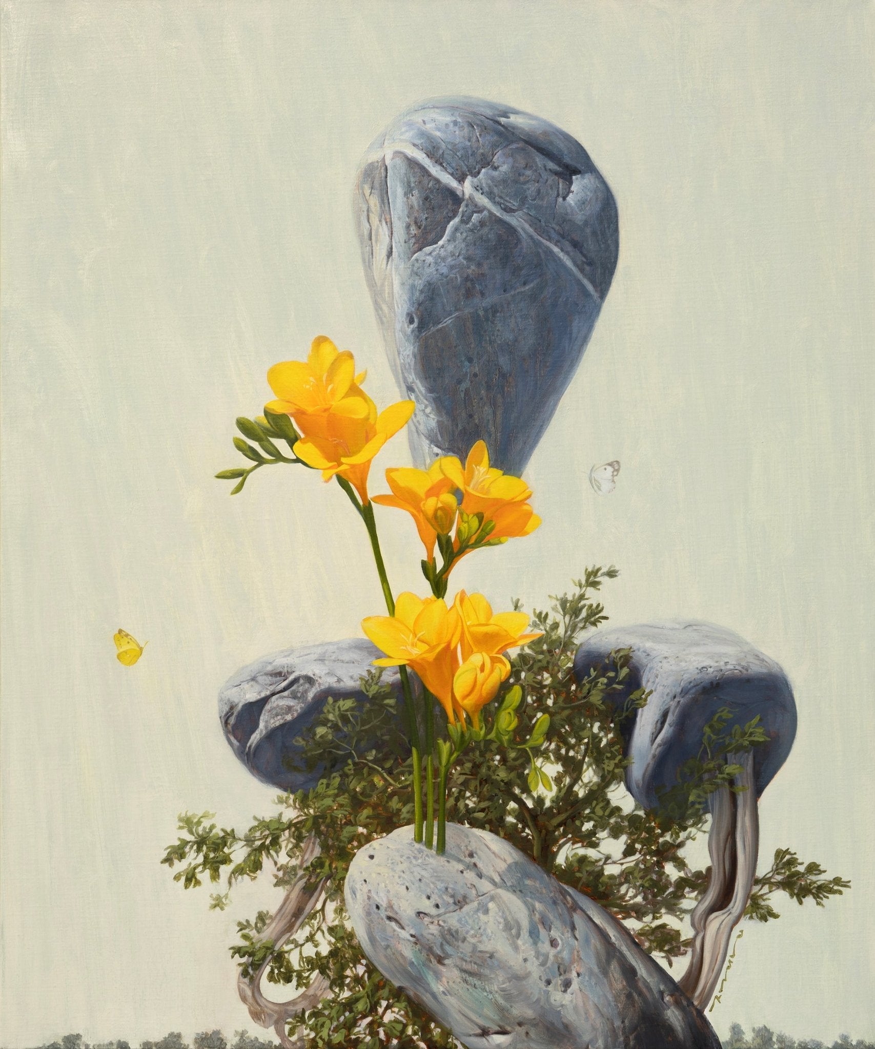 Confession - Oil on canvas 72.7×60.6cm by Park Jung Yong, Korean Contemporary Art 2024