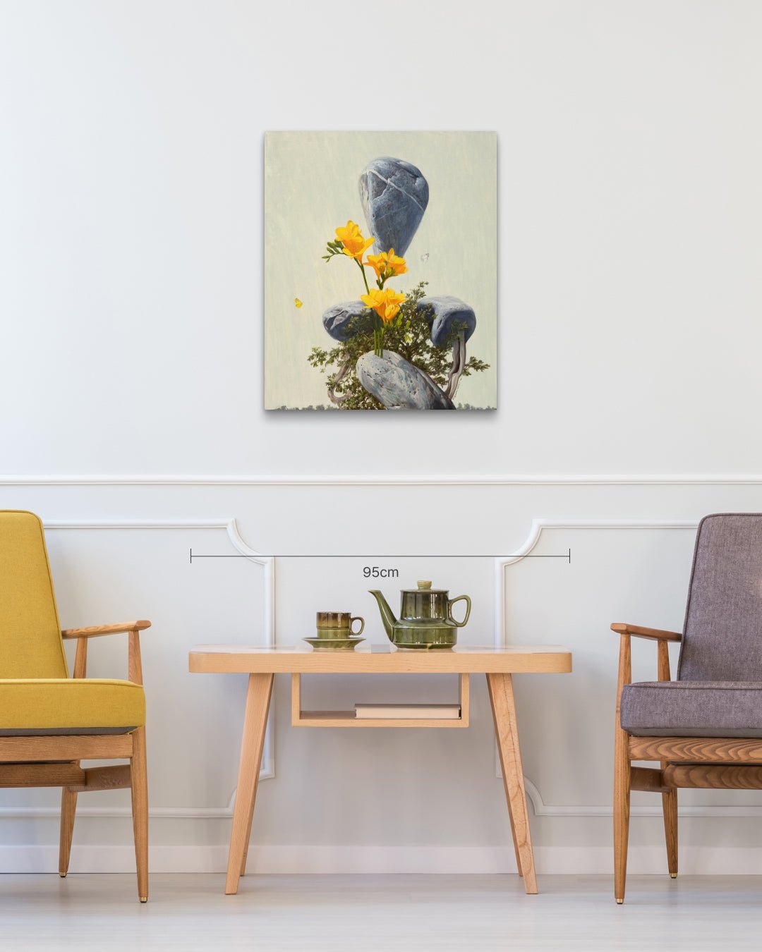 Confession size reference 72.7×60.6cm - original Korean painting by Park Jung Yong 2024