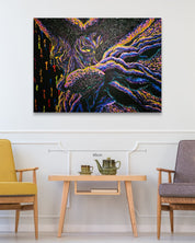 CRU FINAL IV size reference 130.3x97cm - original Korean painting by Kang Hoon