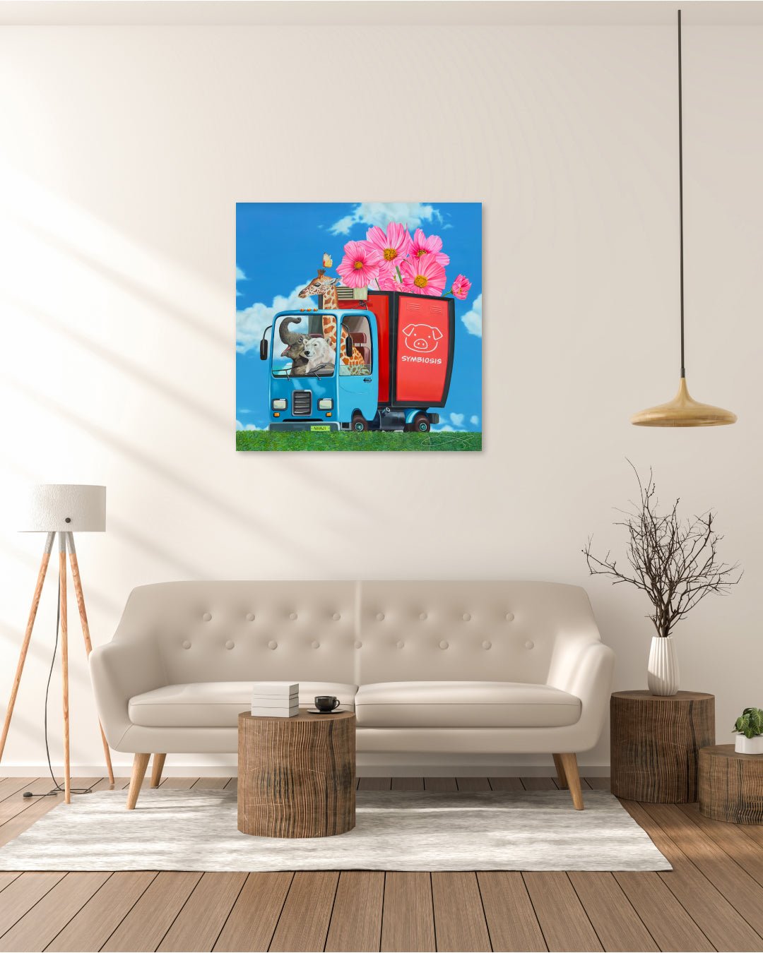 korean art, Delivering Flowers - DOKHBI ARTWORKS Nam ji hyung Painting