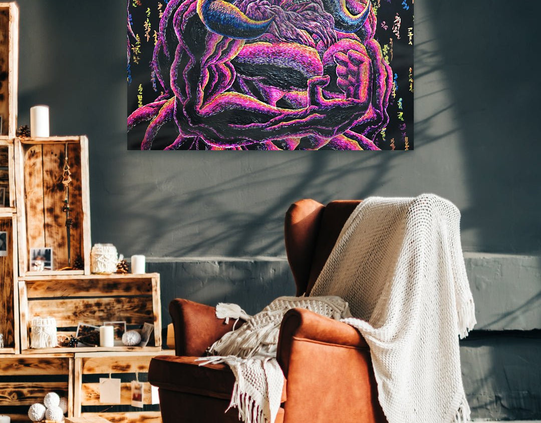 korean art, DR oud - DOKHBI ARTWORKS Kang Hoon PaintingARTWORKS