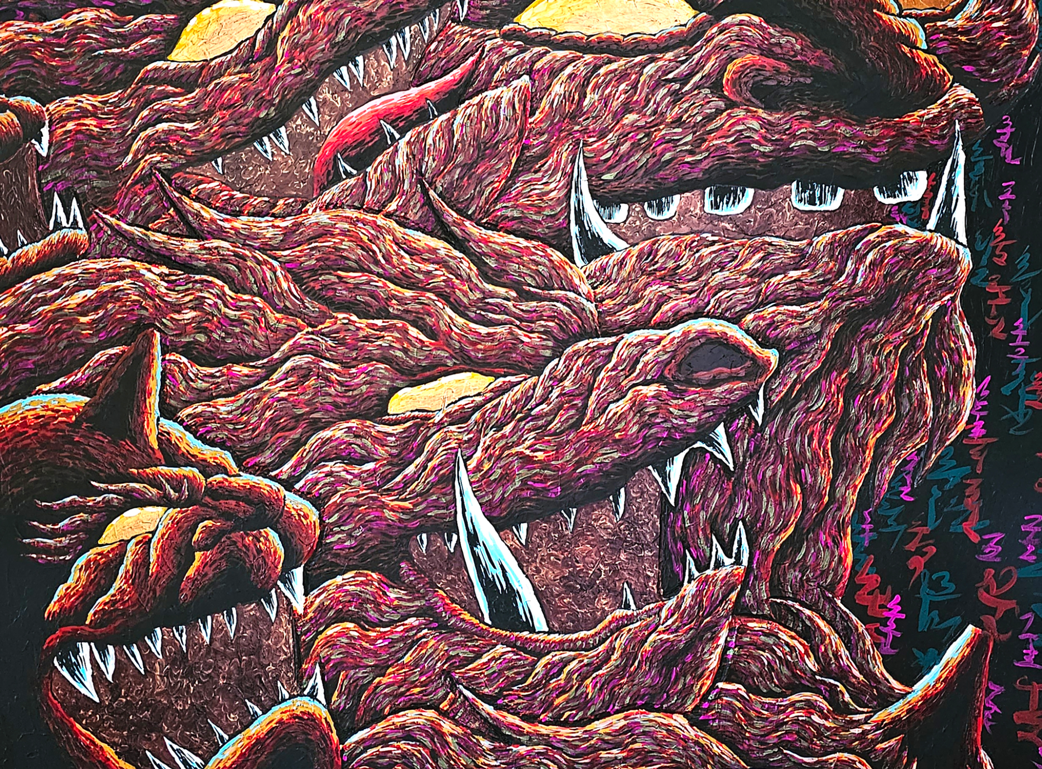 DR oud_KANGHOON - Acrylic on Canvas 130.3x97cm by Kang Hoon, Korean Contemporary Art 2023