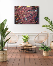 Korean contemporary painting DR oud_KANGHOON by Kang Hoon, interior wall art decor