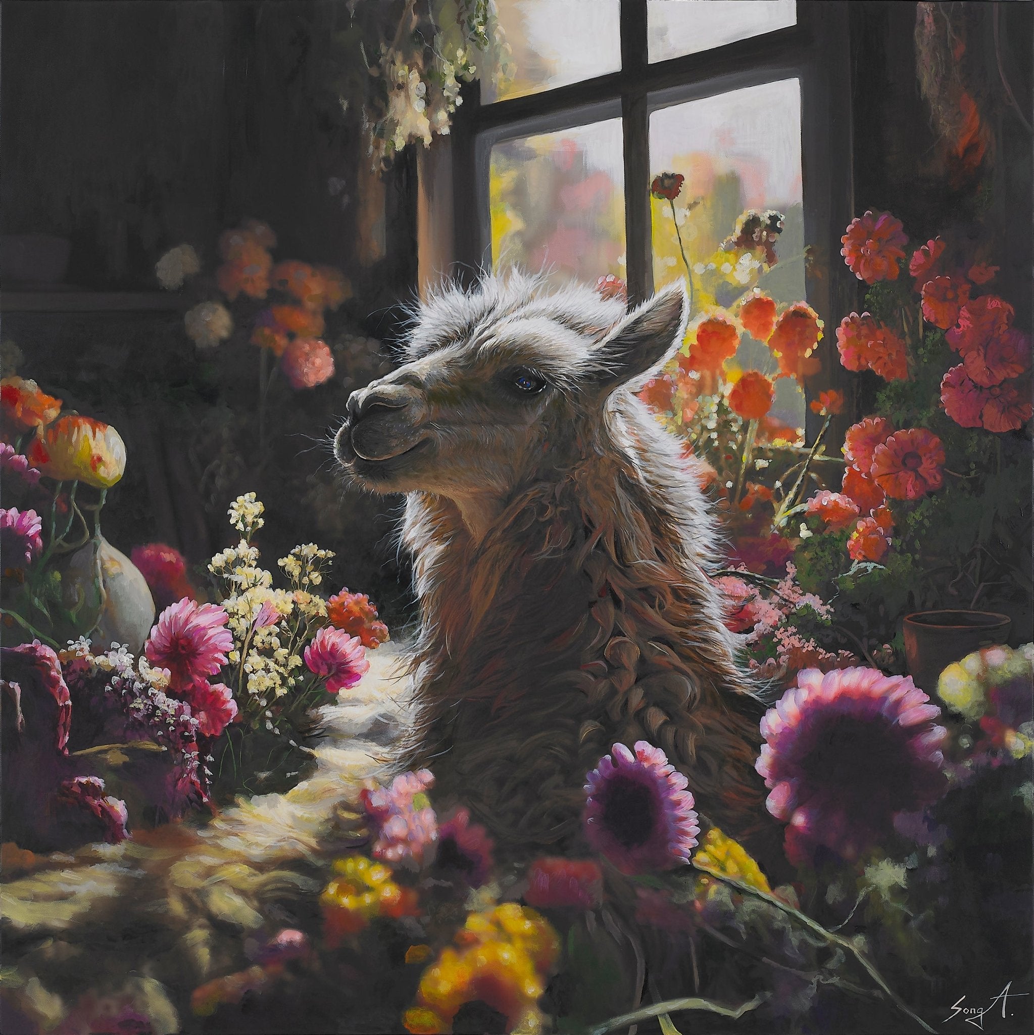 korean art, Dream House - DOKHBI ARTWORKS Painting Yun Song-A