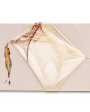 Essence Unveiled I close-up detail, silk thread embroidery texture by Korean artist Ji Young Kim