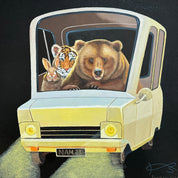 korean art, Family car - DOKHBI ARTWORKS Nam ji hyung Painting