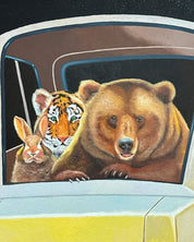 korean art, Family car - DOKHBI ARTWORKS Nam ji hyung Painting