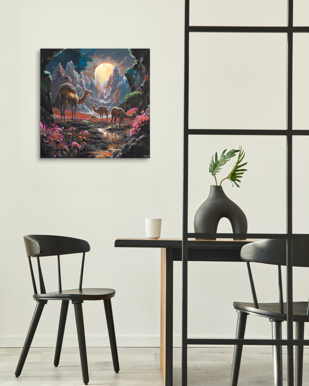 korean art, Family Trip to fantasy land - DOKHBI ARTWORKS Painting Yun Song - A ARTWORKS dokkaebi dokebi k - art Korean contemporary painting Family Trip to fantasy land by Yun Song - A, interior wall art decor DOKHBI