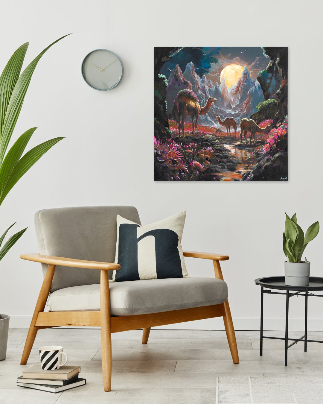 korean art, Family Trip to fantasy land - DOKHBI ARTWORKS Painting Yun Song - A