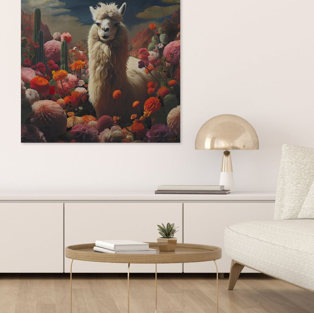 korean art, Fantasy Land of Camel - DOKHBI ARTWORKS Painting Yun Song - A