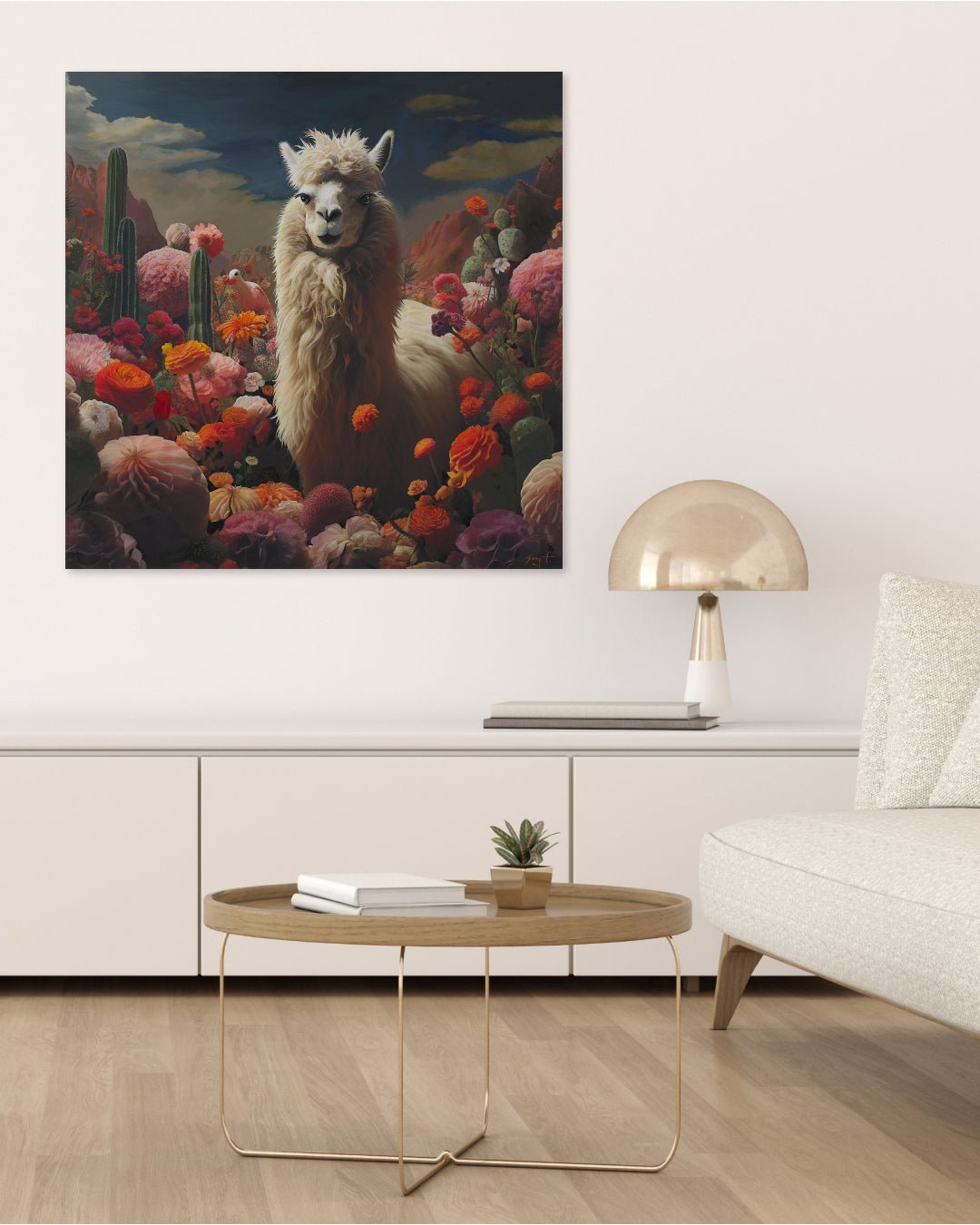 korean art, Fantasy Land of Camel - DOKHBI ARTWORKS Painting Yun Song - A