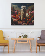 korean art, Fantasy Land of Camel - DOKHBI ARTWORKS Painting Yun Song - A ARTWORKS dokkaebi dokebi k - art Fantasy Land of Camel size reference 97x97cm - original Korean painting by Yun Song - A DOKHBI