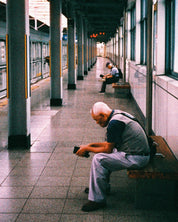 Father surface detail - fine art photography by SeongHa LEE, Korean contemporary photo art 2024