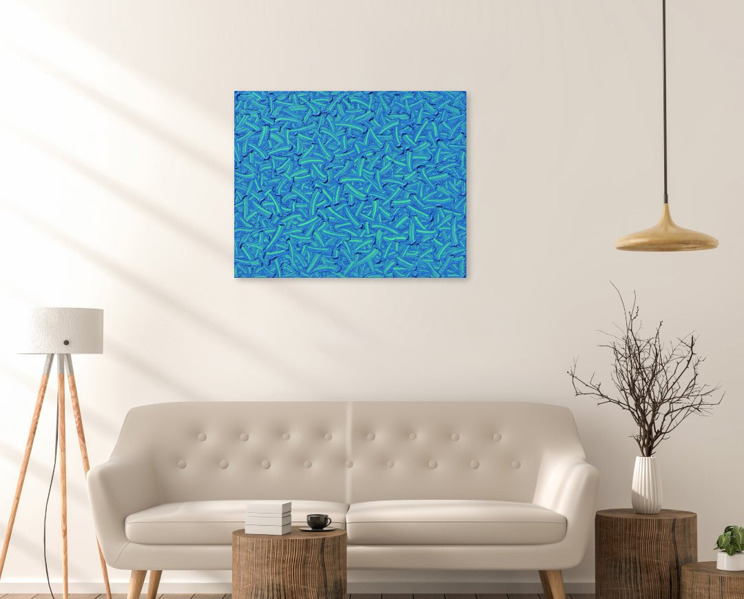 korean art, Flow of the Inner Eyes - DOKHBI ARTWORKS Kim Woon Kyu Painting