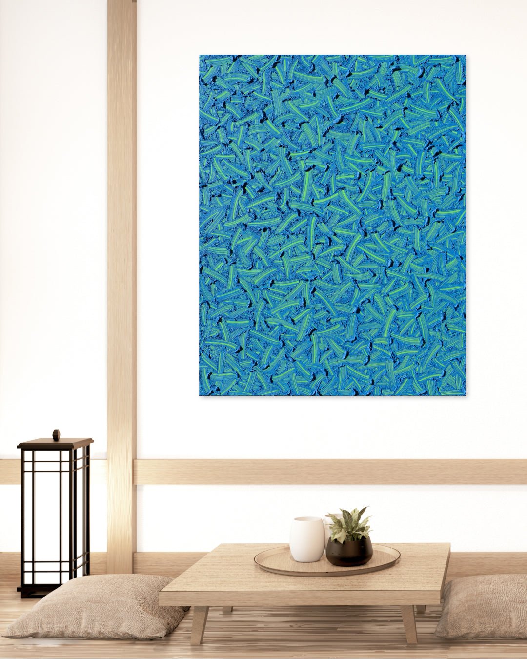 korean art, Flow of the Inner Eyes - DOKHBI ARTWORKS Kim Woon Kyu Painting