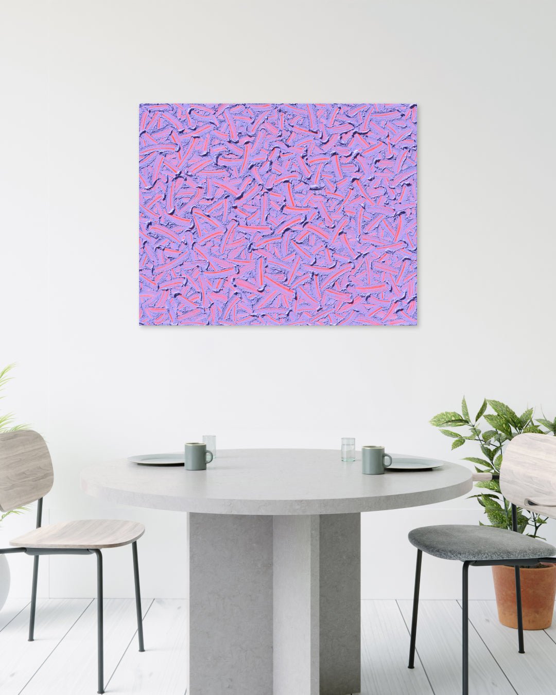 korean art, Flow of the Inner Eyes - DOKHBI ARTWORKS Kim Woon Kyu Painting