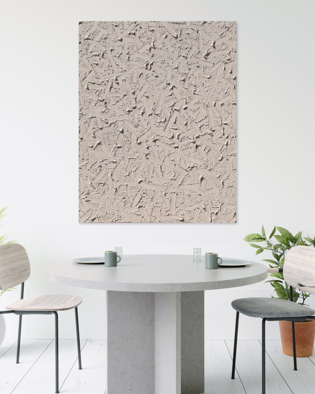 korean art, Flow of the Inner Eyes - DOKHBI ARTWORKS Kim Woon Kyu Painting