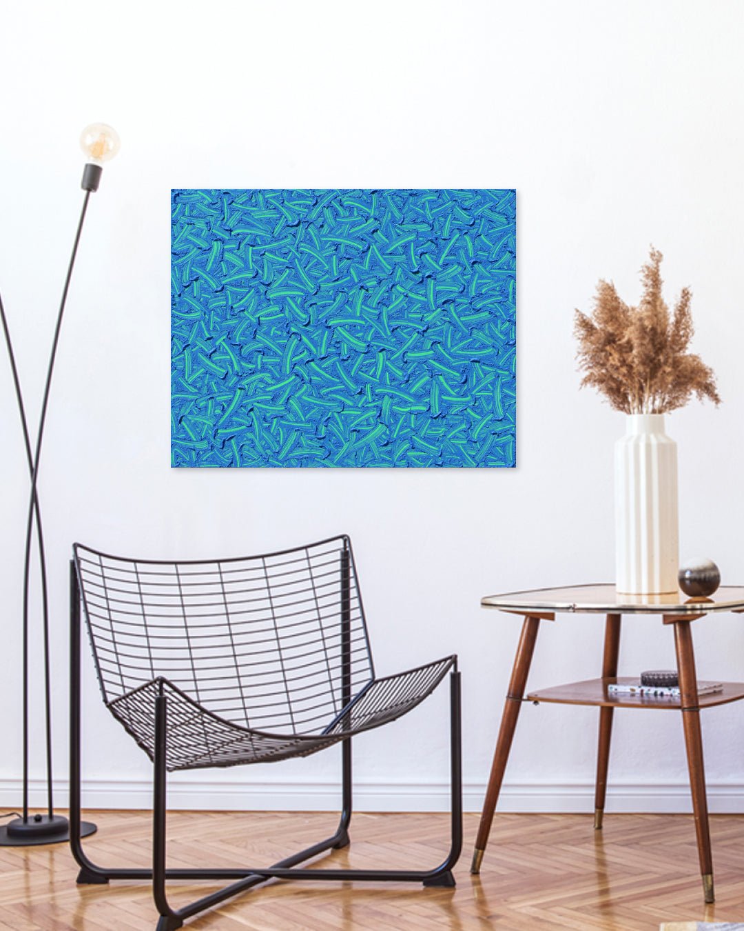 korean art, Flow of the Inner Eyes - DOKHBI ARTWORKS Kim Woon Kyu Painting