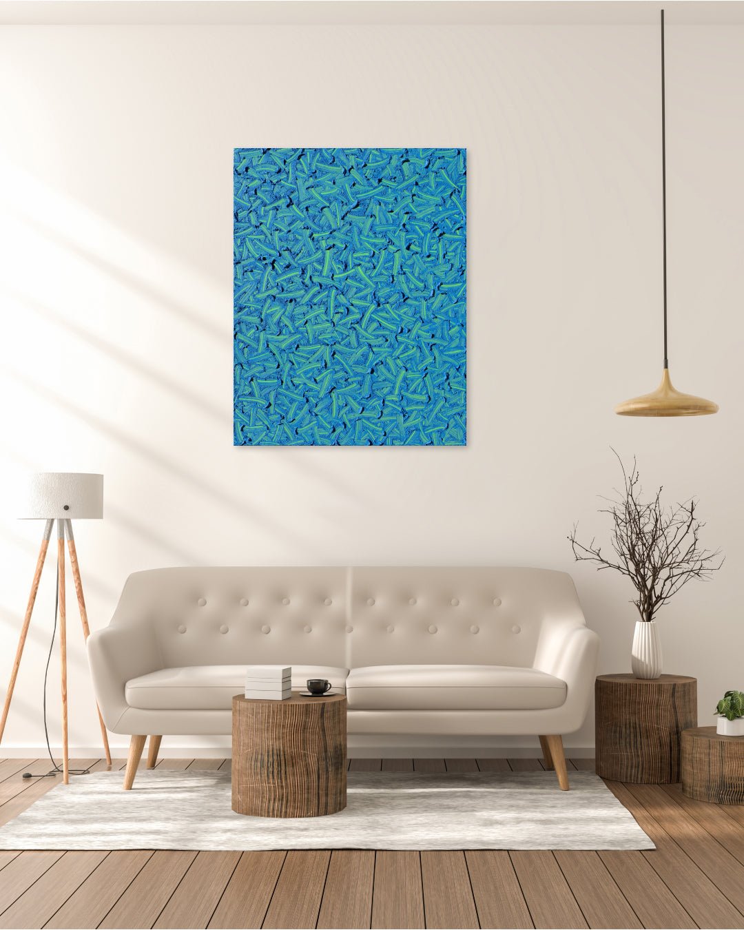 korean art, Flow of the Inner Eyes - DOKHBI ARTWORKS Kim Woon Kyu Painting