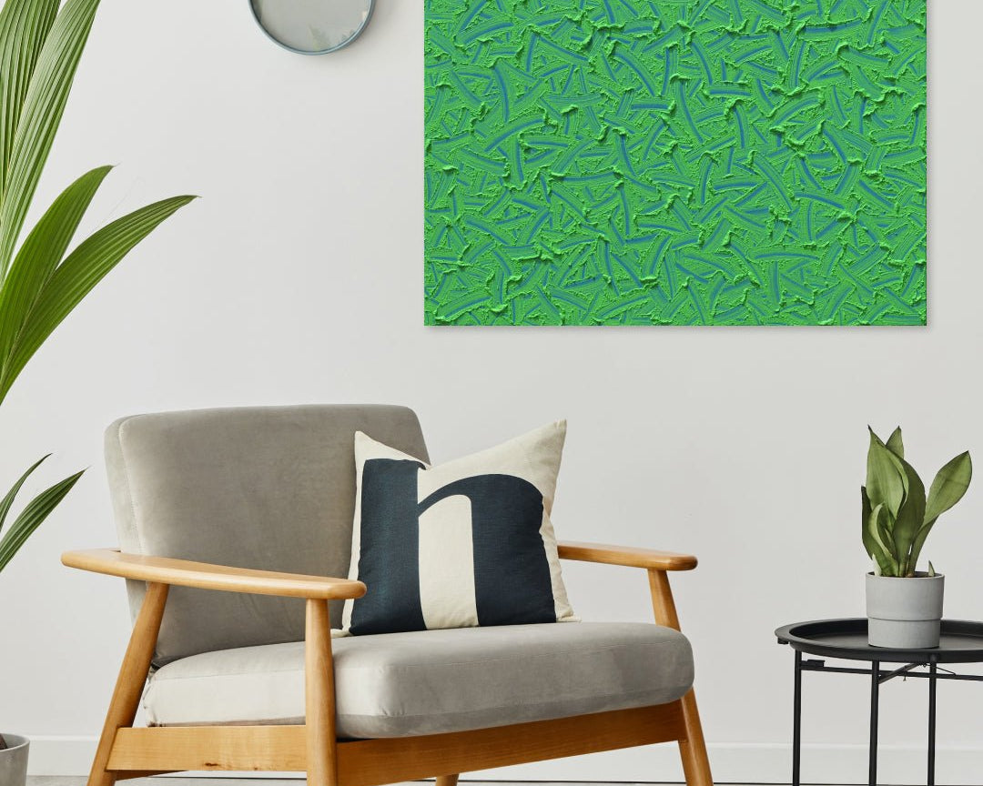 korean art, Flow of the Inner Eyes - DOKHBI ARTWORKS Kim Woon Kyu Painting