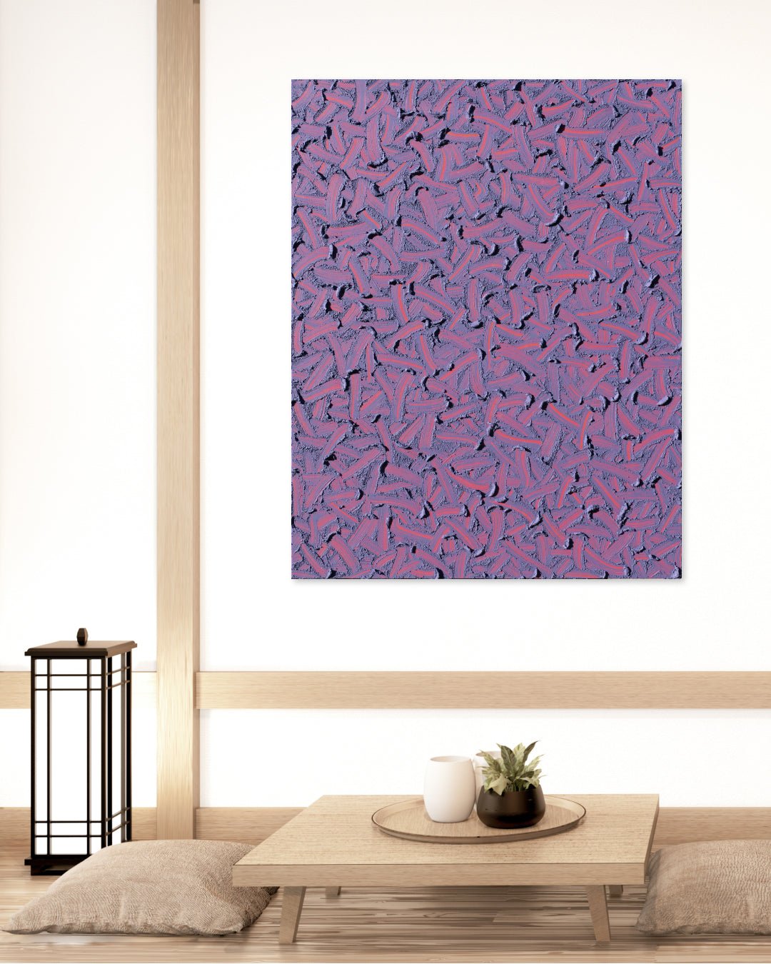 korean art, Flow of the Inner Eyes - DOKHBI ARTWORKS Kim Woon Kyu Painting