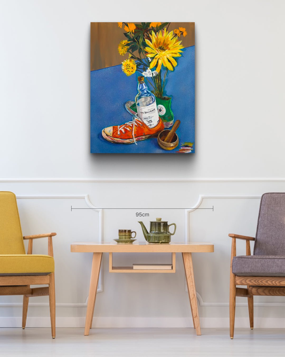 korean art, Flower and Whiskey - DOKHBI ARTWORKS Feeldog Painting