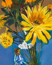 korean art, Flower and Whiskey - DOKHBI ARTWORKS Feeldog Painting