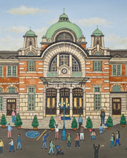 korean art, Former Seoul Station - DOKHBI ARTWORKS KANGZi Painting ARTWORKS dokkaebi dokebi k - art Former Seoul Station DOKHBI