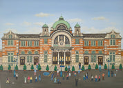 korean art, Former Seoul Station - DOKHBI ARTWORKS KANGZi Painting ARTWORKS dokkaebi dokebi k - art Former Seoul Station DOKHBI