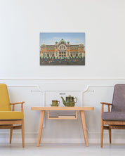 korean art, Former Seoul Station - DOKHBI ARTWORKS KANGZi Painting ARTWORKS dokkaebi dokebi k - art Former Seoul Station DOKHBI