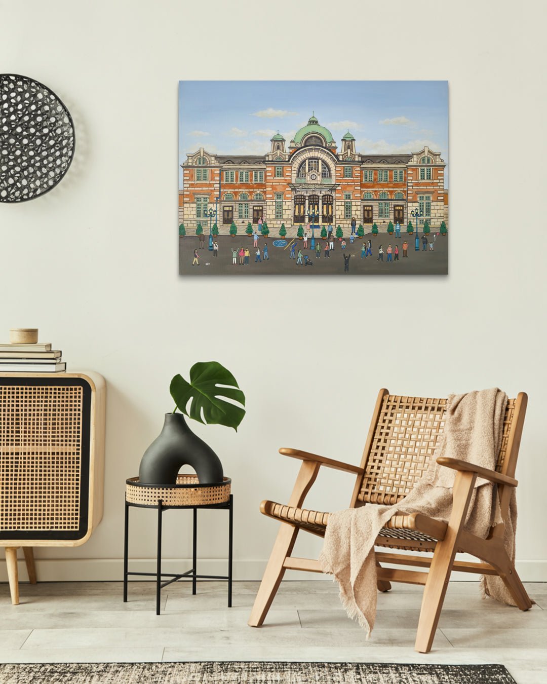 korean art, Former Seoul Station - DOKHBI ARTWORKS KANGZi Painting ARTWORKS dokkaebi dokebi k - art Former Seoul Station DOKHBI