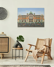 korean art, Former Seoul Station - DOKHBI ARTWORKS KANGZi Painting ARTWORKS dokkaebi dokebi k - art Former Seoul Station DOKHBI