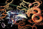 Fortune - Bunchae on Jangji 45.5x65.1cm by Hwui yeon Lee, Korean Contemporary Art 2025
