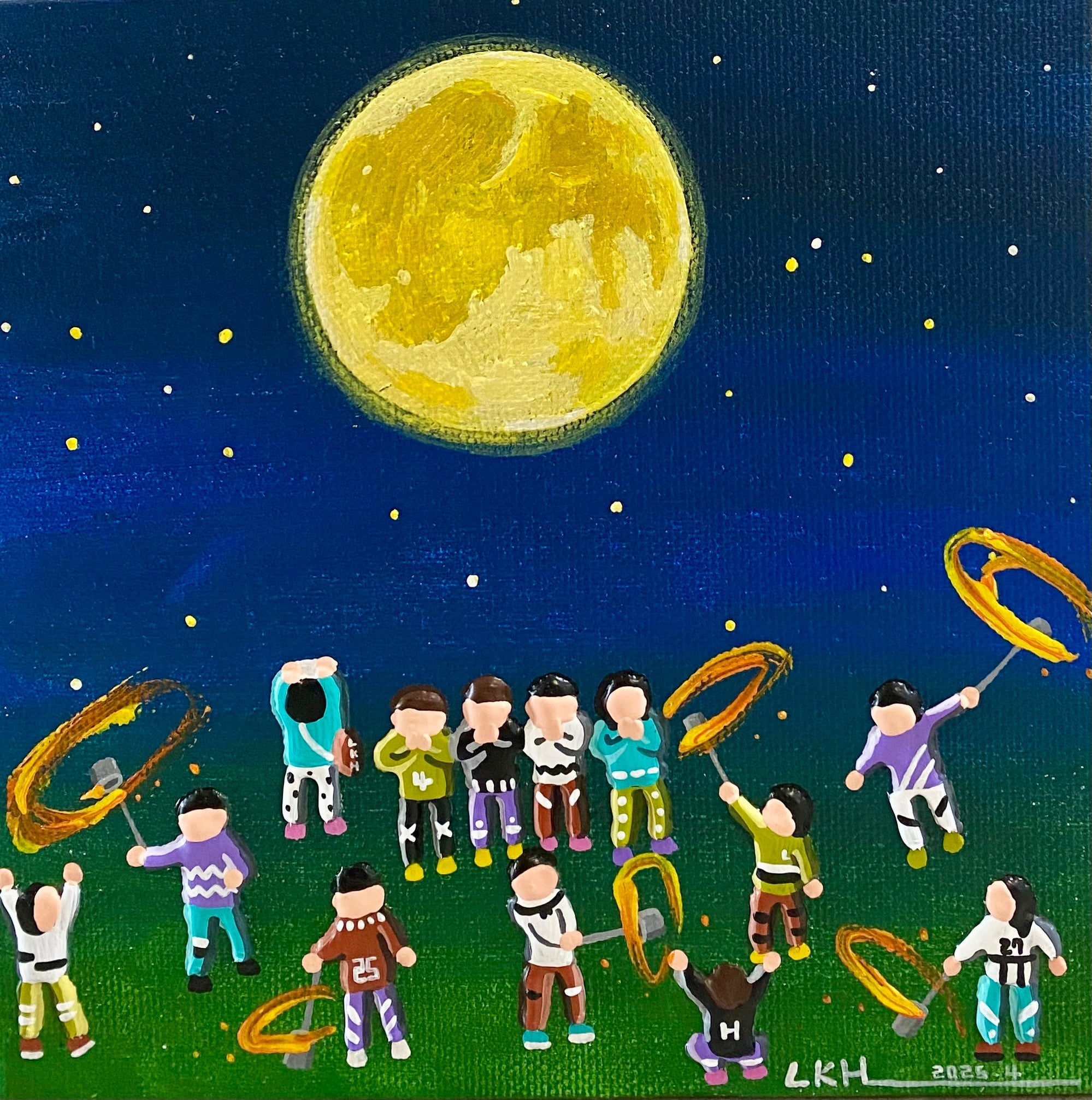 korean art, Full moon - DOKHBI $1000 ARTWORKS Lee Kyoung Hyun