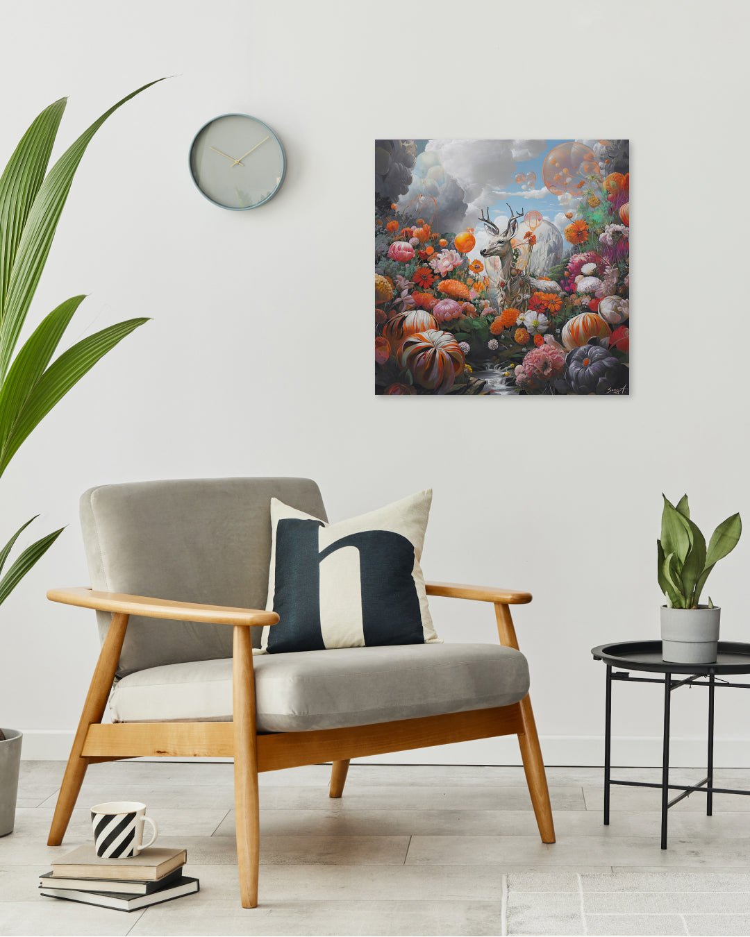 korean art, God of Prosperity - DOKHBI ARTWORKS Painting Yun Song - A