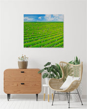 korean art, Green - tea - DOKHBI ARTWORKS Lee Kyoung Hyun Painting