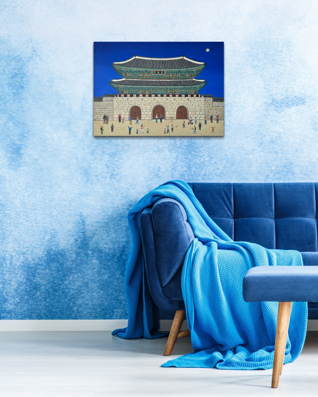 korean art, Gwanghwamun - DOKHBI ARTWORKS KANGZi Painting ARTWORKS dokkaebi dokebi k - art Gwanghwamun DOKHBI