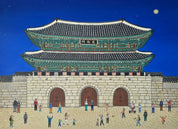 korean art, Gwanghwamun - DOKHBI ARTWORKS KANGZi Painting ARTWORKS dokkaebi dokebi k - art Gwanghwamun DOKHBI
