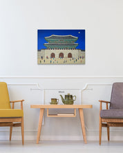 korean art, Gwanghwamun - DOKHBI ARTWORKS KANGZi Painting ARTWORKS dokkaebi dokebi k - art Gwanghwamun DOKHBI