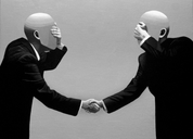 korean art, Handshake - DOKHBI $1000 ARTWORKS Jungwan Chae