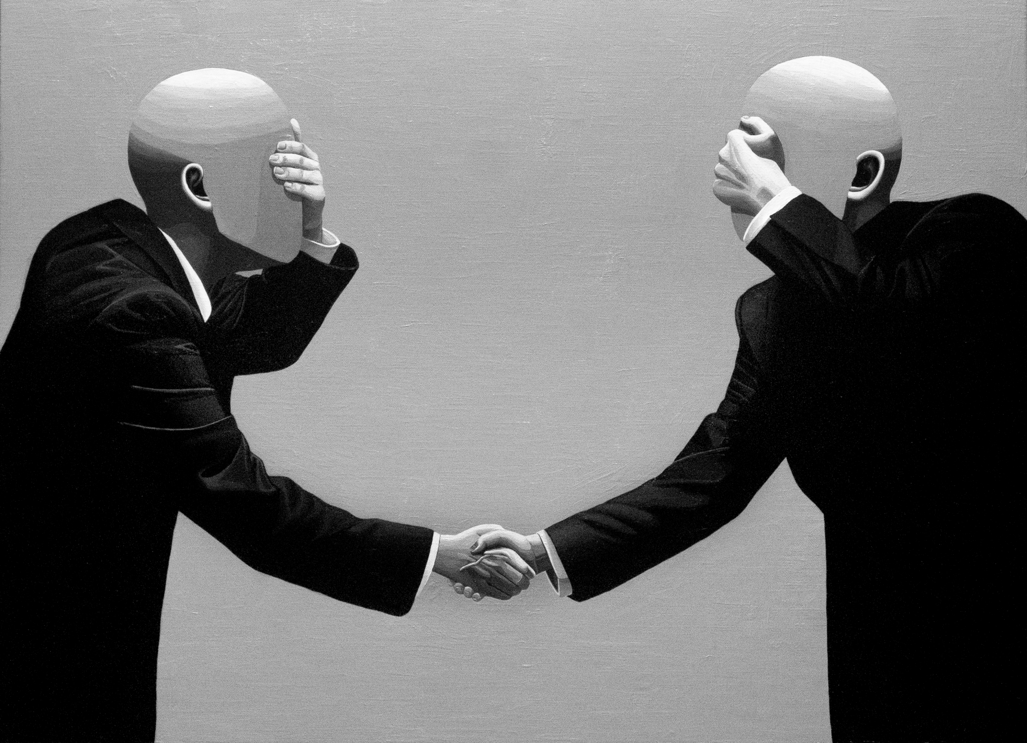 korean art, Handshake - DOKHBI $1000 ARTWORKS Jungwan Chae