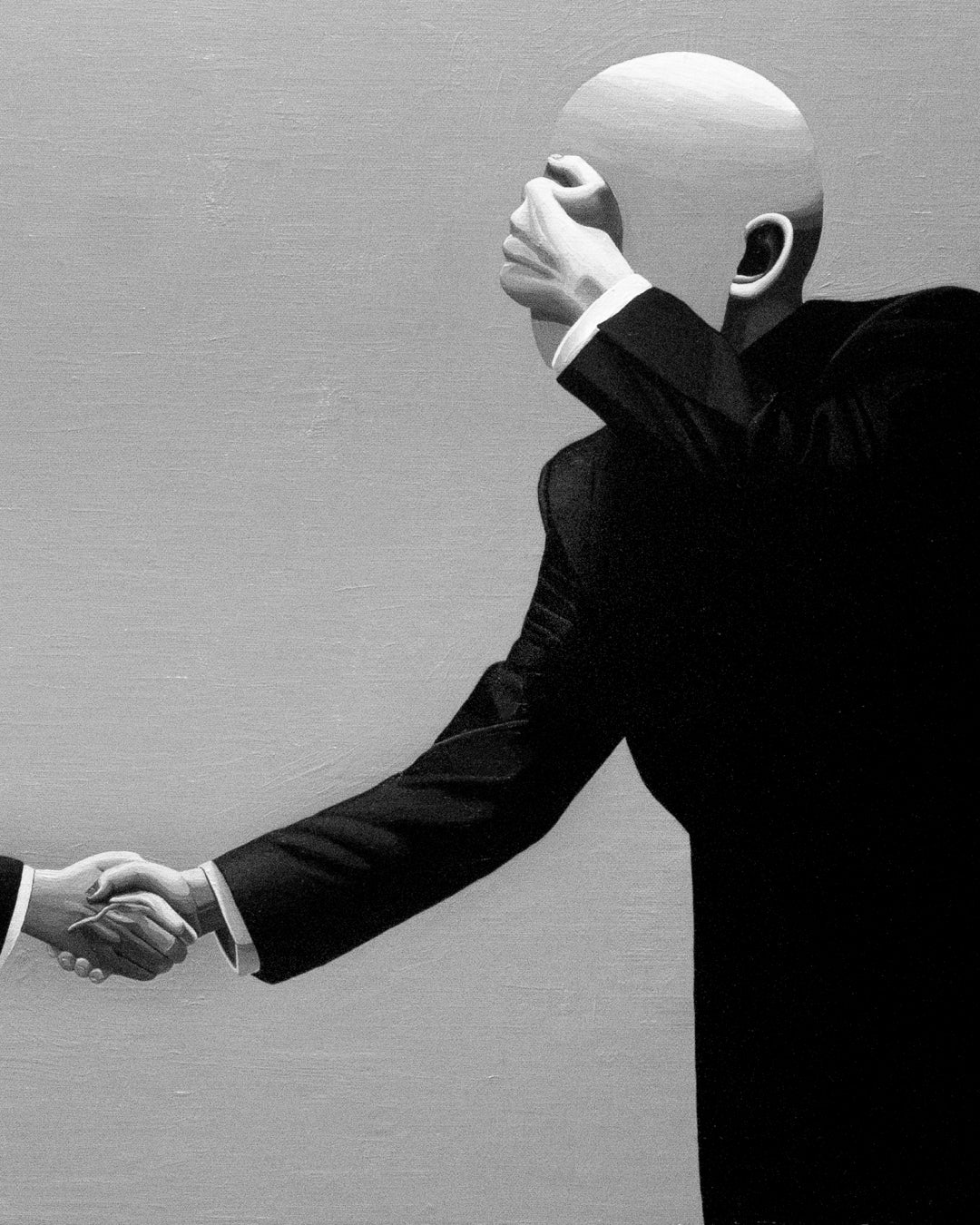 korean art, Handshake - DOKHBI $1000 ARTWORKS Jungwan Chae