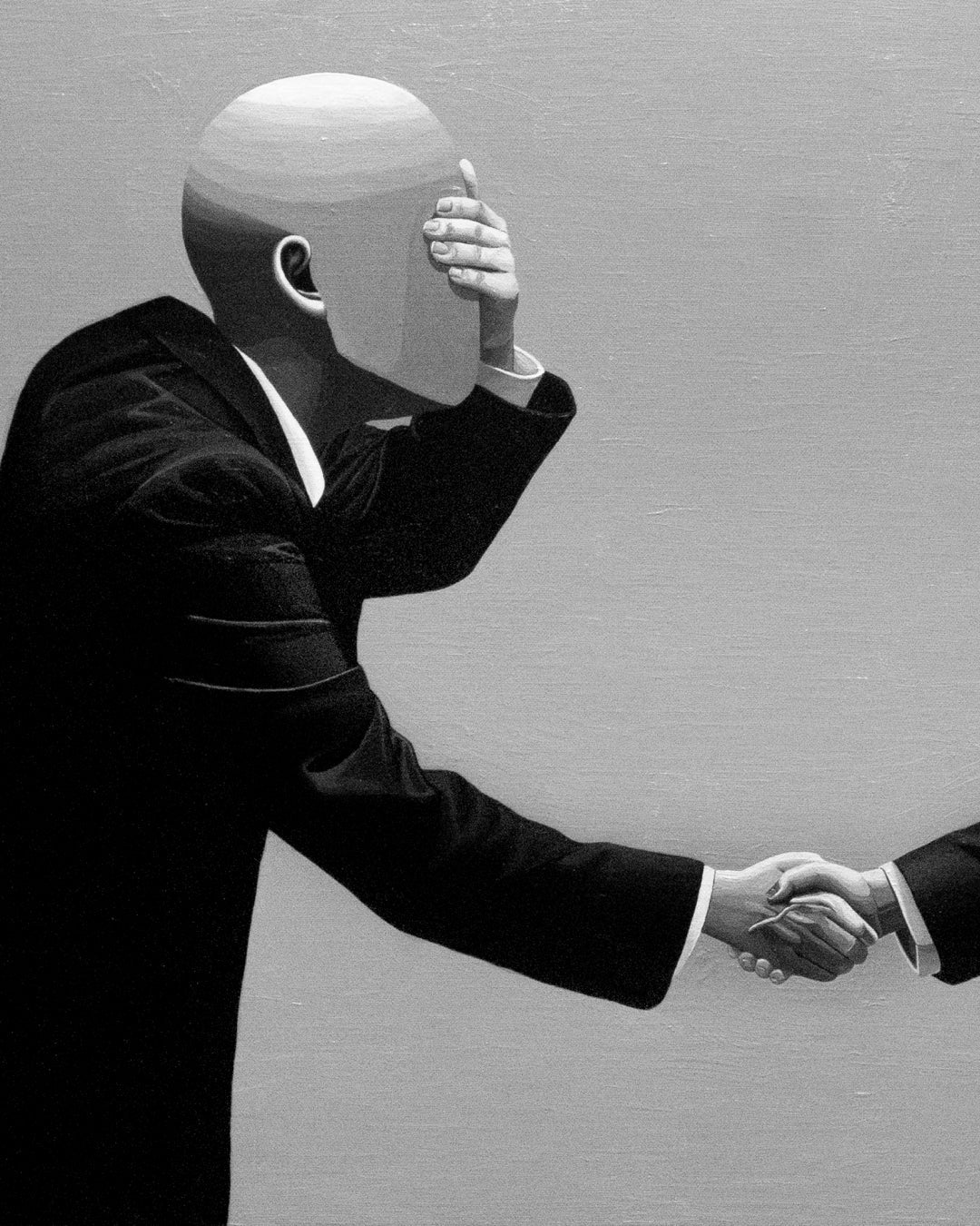 korean art, Handshake - DOKHBI $1000 ARTWORKS Jungwan Chae