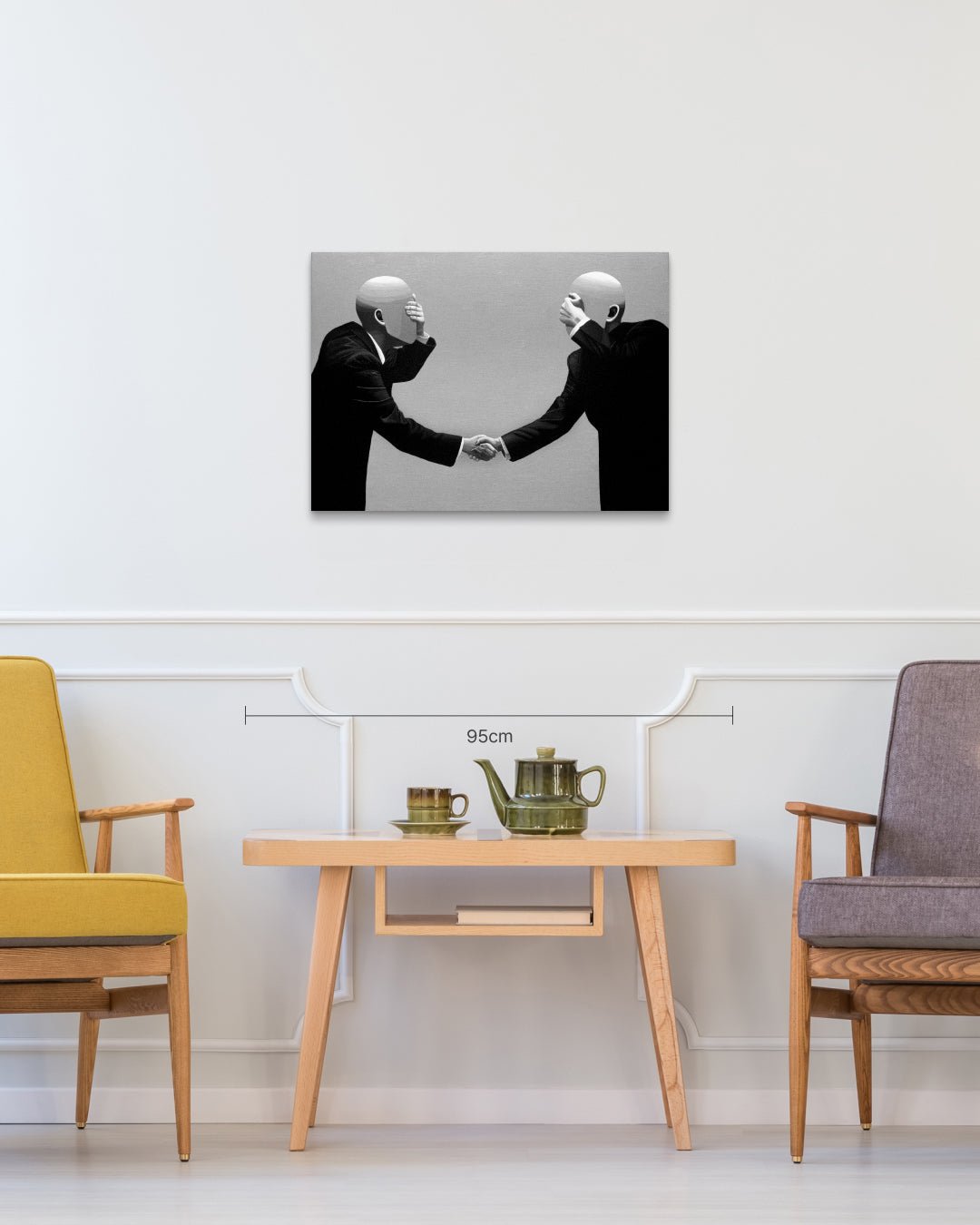 korean art, Handshake - DOKHBI $1000 ARTWORKS Jungwan Chae