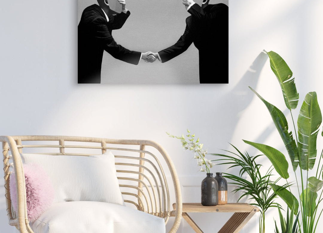 korean art, Handshake - DOKHBI $1000 ARTWORKS Jungwan Chae