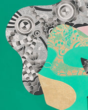 korean art, HARSH - DOKHBI ARTWORKS Mixed Media Painting