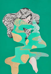 korean art, HARSH - DOKHBI ARTWORKS Mixed Media Painting