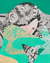 korean art, HARSH - DOKHBI ARTWORKS Mixed Media Painting