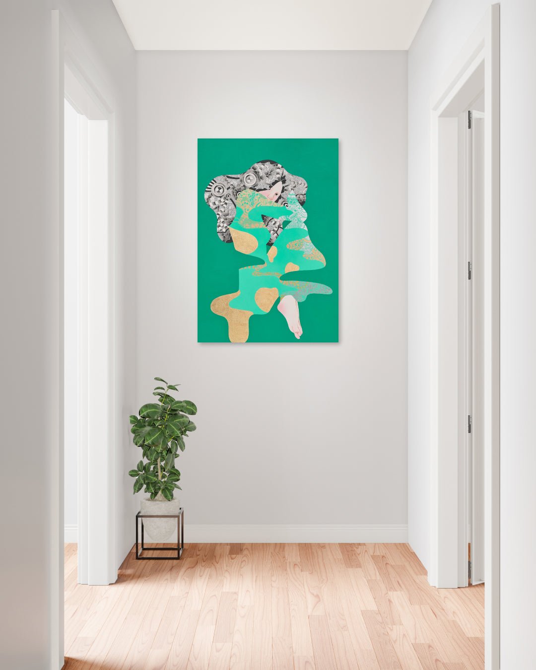 korean art, HARSH - DOKHBI ARTWORKS Mixed Media Painting