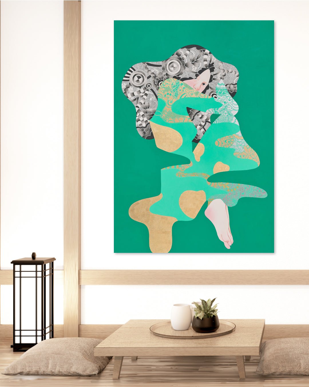 korean art, HARSH - DOKHBI ARTWORKS Mixed Media Painting